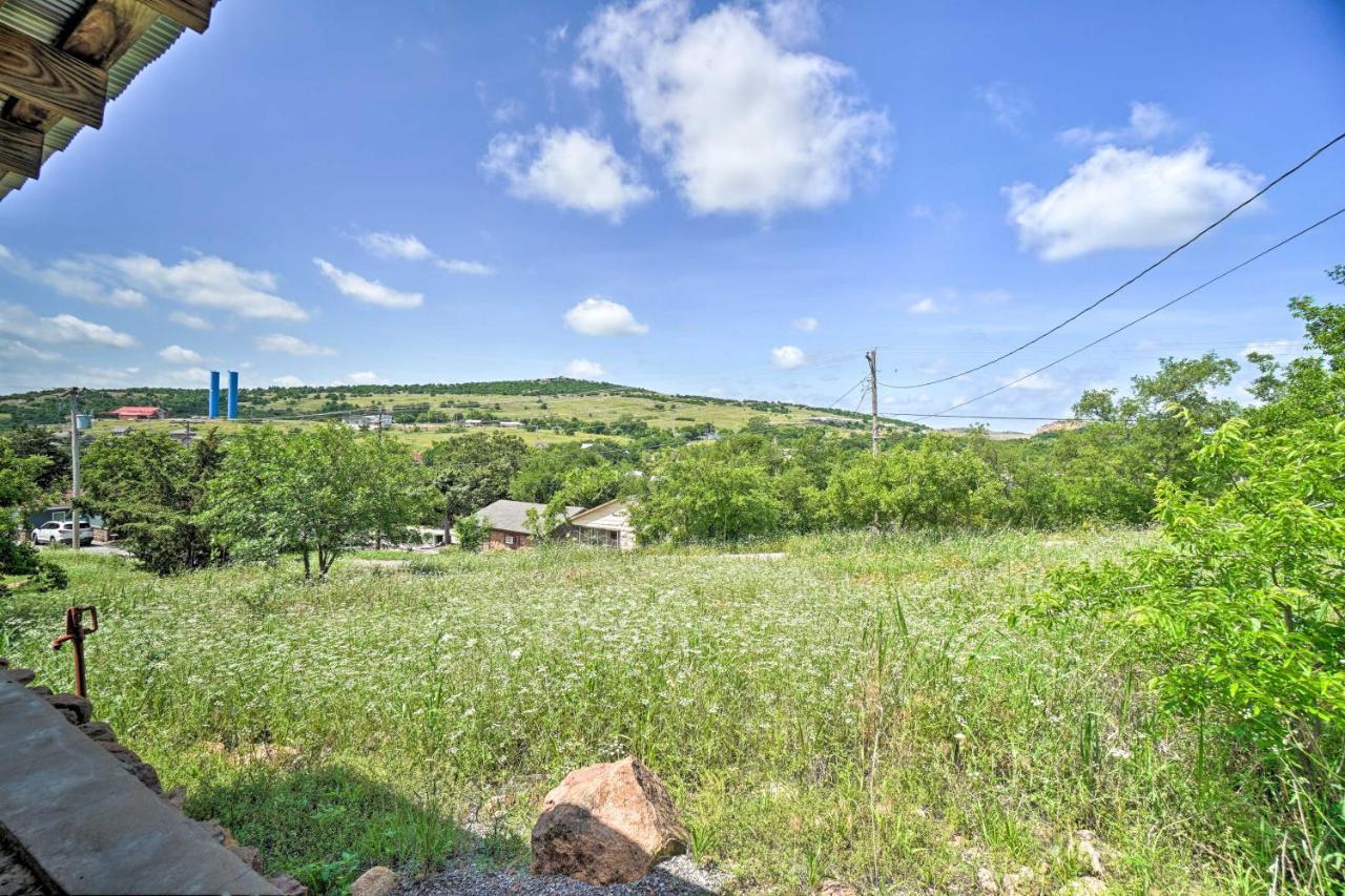 Enchanting Hilltop Cottage In Medicine Park! Extérieur photo